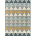 thumbnail image 1 of Well Woven Mystic Nova Contemporary Geometric Grey 6'7" x 9'2" Area Rug, 1 of 6