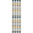 thumbnail image 1 of Well Woven Mystic Nova Contemporary Geometric Ivory 2'7" x 9'10" Runner Rug, 1 of 6