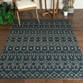 thumbnail image 1 of Well Woven Nors Yellow Indoor/Outdoor Nordic Lattice Area Rug 3x5 (3'11" x 5'3"), 1 of 10