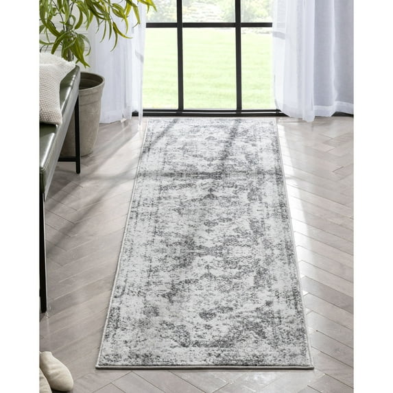 Well Woven Patras Ivory | Vintage Oriental Medallion | Runner Rug 2x7 (2'3" x 7'3")