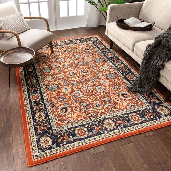 Well Woven Persa Oriental Area Rug, 7' x 5'