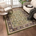 thumbnail image 1 of Well Woven Persa Traditional Oriental Persian Green 7'10" x 9'10" Area Rug, 1 of 6