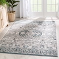 thumbnail image 1 of Well Woven Pridda Grey Oriental Area Rug 5x7 (5'3" x 7'3"), 1 of 8