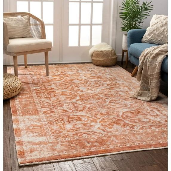 Well Woven Prosper Red Vintage Oriental Floral Area Rug