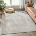 thumbnail image 1 of Well Woven Raggi Vintage Neutral Ivory Chindi Braided Pattern Runner Rug 5x7 (5'3" x 7'7"), 1 of 9