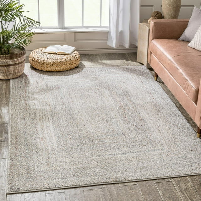 Well Woven Rodeo Abstract Area Rug, 9' x 7', Durable, Longer Lasting Rug, Global Inspired Bohemian Pattern, Super Soft Pile