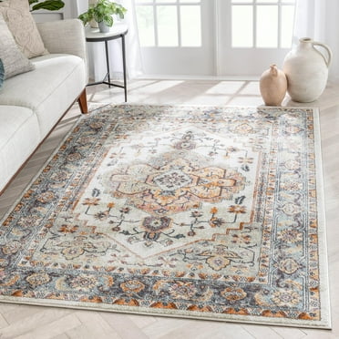 Well Woven Rodeo Carno Bohemian Eclectic Beige 3'11" x 5'3" Area Rug