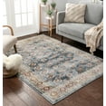 thumbnail image 1 of Well Woven Rodeo Matlock Blue Bohemian Eclectic Persian Border 2'3" x 7'3" Runner Rug, 1 of 2
