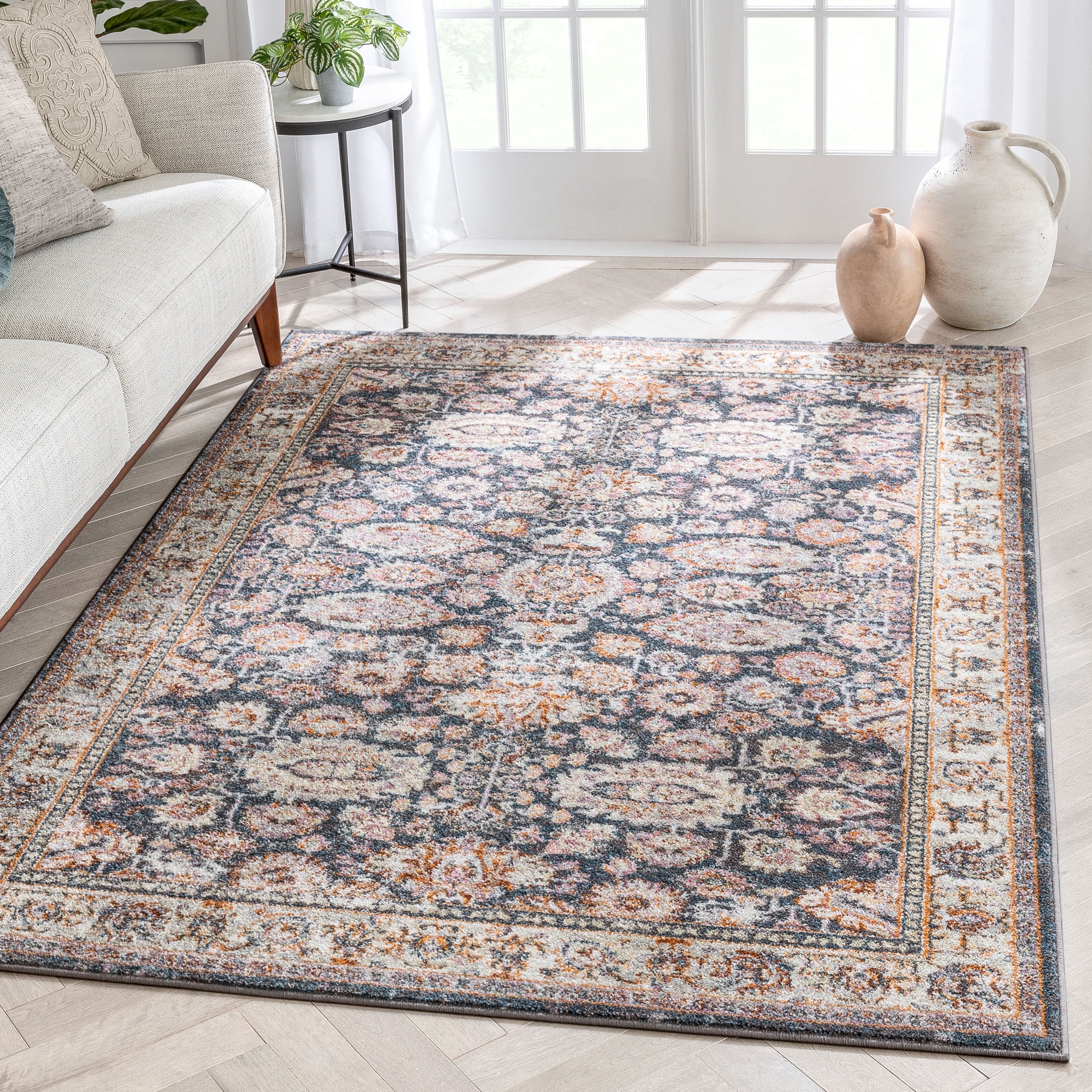 Capitol Importing 65-081BP Bear Paw Oval Patch Rug, 20 x 30 in.