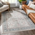 thumbnail image 1 of Well Woven Rodeo Salida Vintage Botanical Border Beige Rust 7'10" x 9'10" Area Rug, 1 of 8