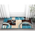 thumbnail image 1 of Well Woven Ruby Galaxy Waves Modern Geometric Blue 2' x 3' Area Rug, 1 of 4