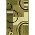 thumbnail image 1 of Well Woven Ruby Galaxy Waves Modern Geometric Green 7'10" x 9'10" Area Rug, 1 of 6