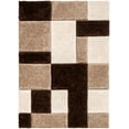 thumbnail image 1 of Well Woven San Francisco Escondido Brown Modern Geometric Squares 3'11" x 5'3" Area Rug, 1 of 2