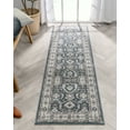 thumbnail image 1 of Well Woven Seluna Bohemian Vintage Blue Persian Floral Medallion Runner Rug 2'3" x 7'3", 1 of 8