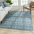 thumbnail image 1 of Well Woven Serenity Transistora Tribal Geometric Pattern Blue 7'10" x 9'10" Area Rug, 1 of 8