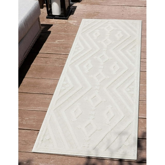 Well Woven Sila Mali Modern Moroccan Ivory 2'3