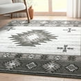 thumbnail image 1 of Well Woven Southwestern Rodrigo 9'3" x 12'6" Grey Area Rug, 1 of 7