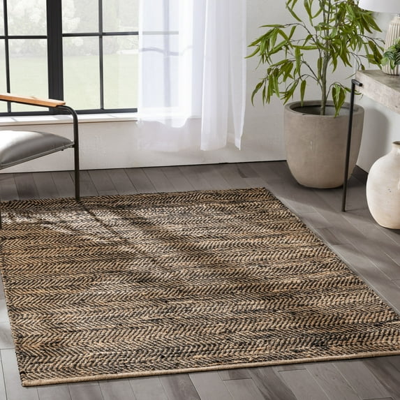 Well Woven Suri Chevron Hand-Made Area Rug, 5' x 7.5'