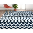 thumbnail image 1 of Well Woven Sydney Chevron Rustic Area Rugs, Blue, 1 of 4