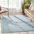 thumbnail image 1 of Well Woven Sydney Geometric Medallion Area Rug, 5' x 3', Durable, Easy To Clean, Soft, Plush pile, Safe for Wood Floors, 1 of 7