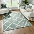 thumbnail image 1 of Well Woven Sydney LuLu'S Trellis Geometric Light Blue 9'3" x 12'6" Area Rug, 1 of 7