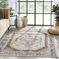 thumbnail image 1 of Well Woven Tenley Oriental Area Rug, 7.83' x 9.83', Medium-Height Pile, Soft Underfoot, Easy To Clean, 1 of 8