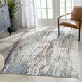 thumbnail image 1 of Well Woven Teramo Abstract pattern Blue Distressed 7'10" x 9'10 Area Rug, 1 of 8