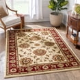 thumbnail image 1 of Well Woven Timeless Abbasi Oriental Persian Ivory 3'11" x 5'3" Area Rug, 1 of 8