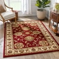 thumbnail image 1 of Well Woven Timeless Abbasi Oriental Persian Red 5'3" x 7'3" Area Rug, 1 of 8
