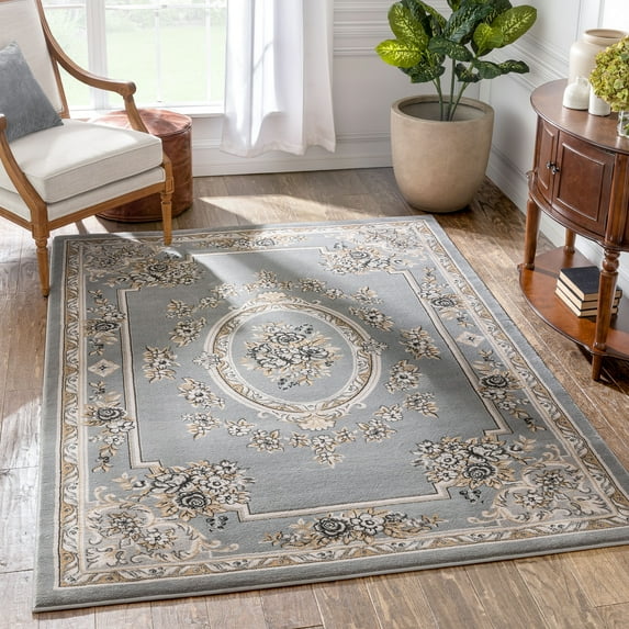 Well Woven Timeless Le Petit Palais Floral Indoor Area Rug