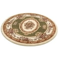 thumbnail image 1 of Well Woven Timeless Le Petit Palais Medallion Oriental Green 5'3" Round Area Rug, 1 of 5