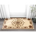 thumbnail image 1 of Well Woven Pastoral Medallion Ivory French 2x4 (2'3" x 3'11") Area Rug European Floral Formal Traditional Area Rug Easy Clean Stain Fade Resistant Modern Classic Contemporary Thick Soft Plush Doormat, 1 of 7
