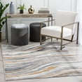 thumbnail image 1 of Well Woven Verity Abstract Area Rug, 5.25' x 7.25', Eclectic Geometric Pattern, Soft, Glam Pile, Distressed Design & Modern Color Palette, 1 of 7