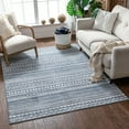 thumbnail image 1 of Well Woven Verona Easton Blue Modern Geometric 5'3" x 7'3" Area Rug, 1 of 6