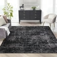 thumbnail image 1 of Well Woven Zazzle Thiva Vintage Oriental Black 9'3" x 12'6" Area Rug, 1 of 7