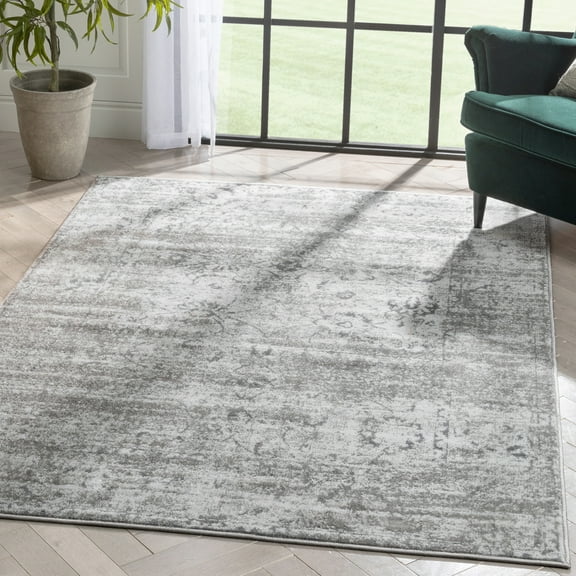 Well Woven Zazzle Thiva Vintage Oriental Ivory 2'3" x 7'3" Runner Rug