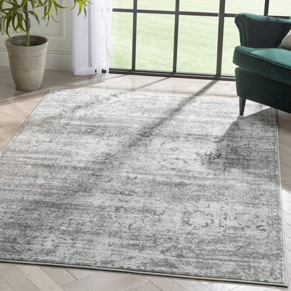 Well Woven Zazzle Thiva Vintage Oriental Ivory 2'3" x 7'3" Runner Rug