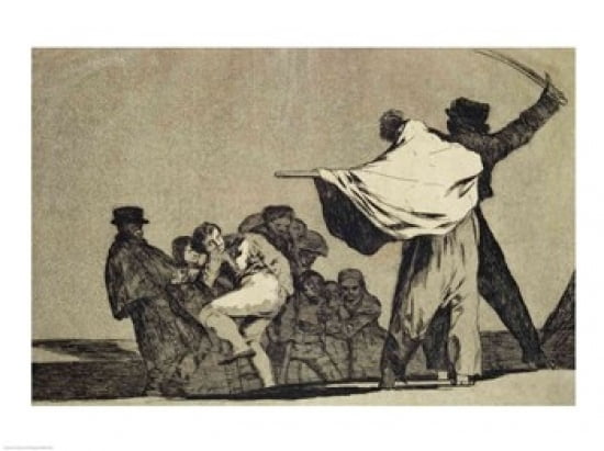 Well known Folly Canvas Art - Francisco De Goya (36 x 24)