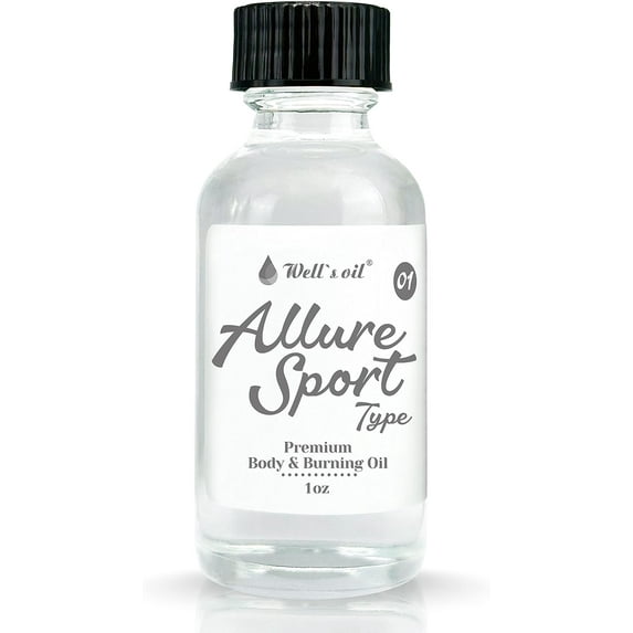 Well's Body & Burning Fragrance Oil 1oz_ALLURE SPORT (1PCE)