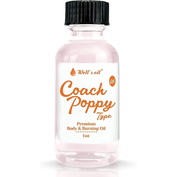Well's Body & Burning Fragrance Oil 1oz_COACH POPPY (1PCE)