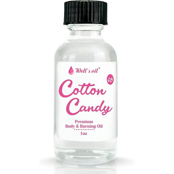 Well's Body & Burning Fragrance Oil 1oz_COTTON CANDY (1PCE)