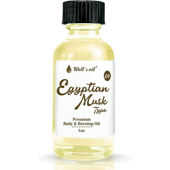 Well's Body & Burning Fragrance Oil 1oz_EGYPTIAN MUSK (1PCE)