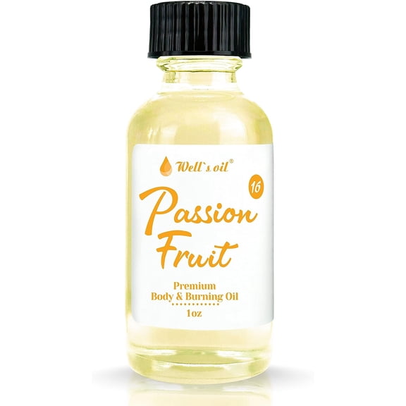 Well's Body & Burning Fragrance Oil 1oz_PASSION FRUIT (1PCE)