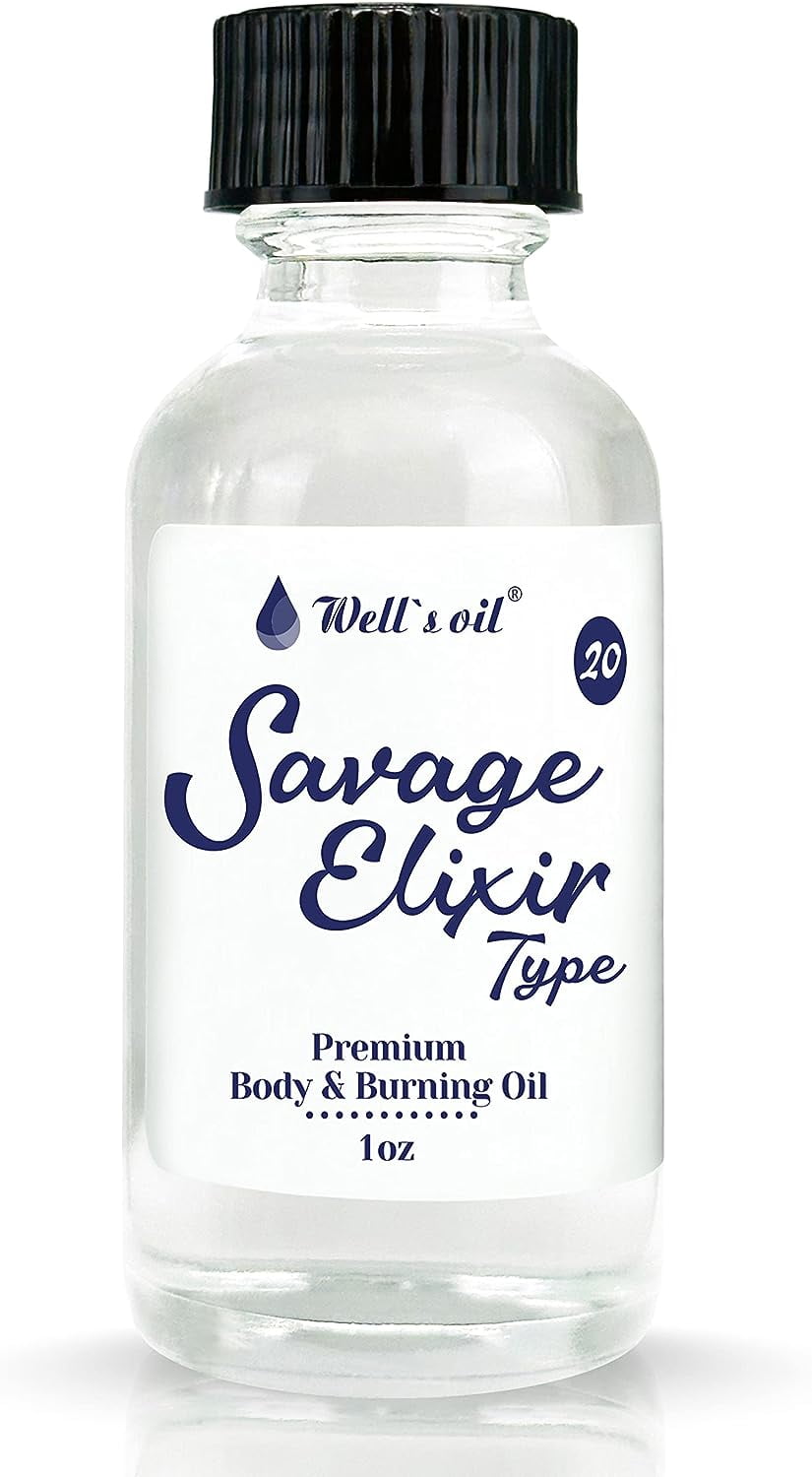 Well's Body & Burning Fragrance Oil 1oz_SAVAGE ELIXIR (1PCE)