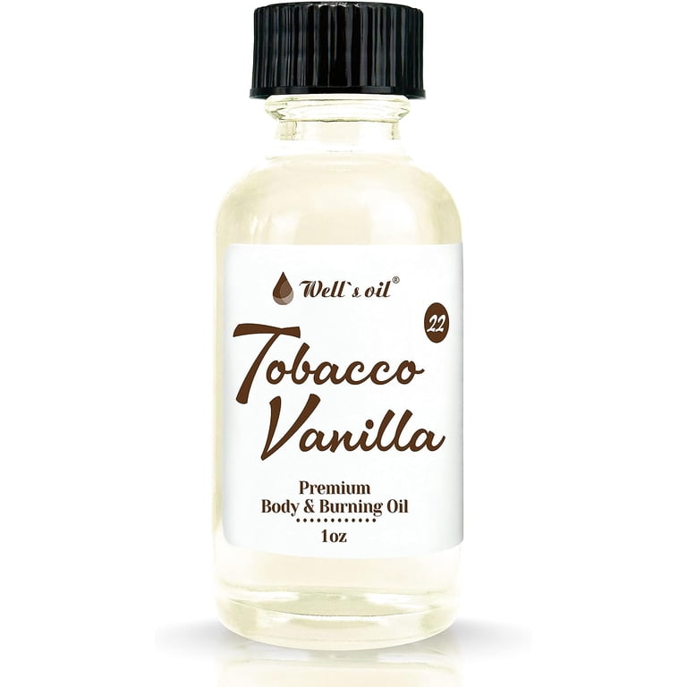 tobacco vanilla fragrance oil Well's Body & Burning Fragrance Oil 1oz_TOBACCO VANILLA (1PCE)