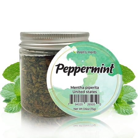 Well's Herb Peppermint Leaf 0.6oz (Small)