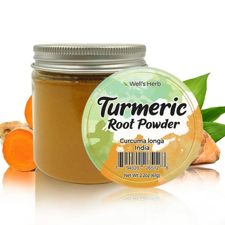 Well's Herb Turmeric Root Powder 2.2oz