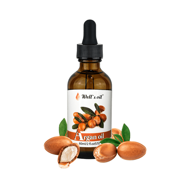 Well's Oil 100% Pure Natural Carrier Oil 2oz Argan