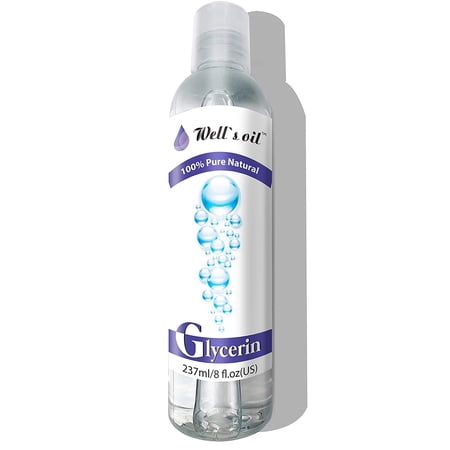 Well's Oil 100% Pure Natural Carrier Oil 8oz Glycerin