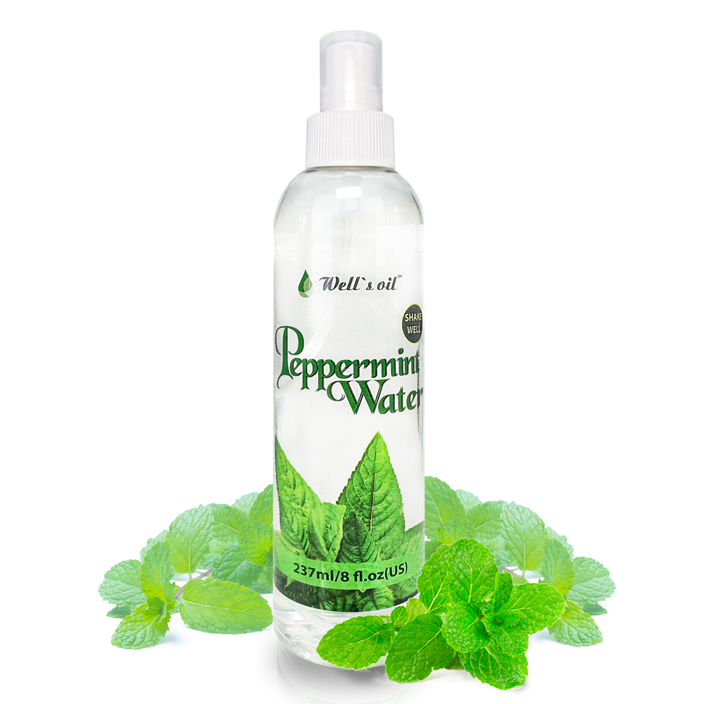 Well's Peppermint Water Mist Spray 8 fl. oz. 100 Natural